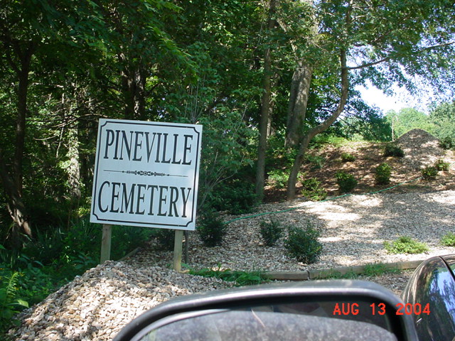Cemetery Sign