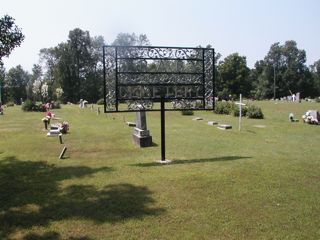 Cemetery Sign