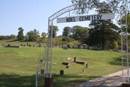 Noel Cemetery Entrance