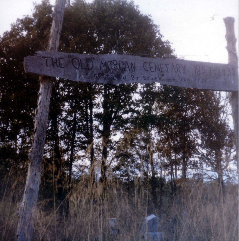 Cemetery sign